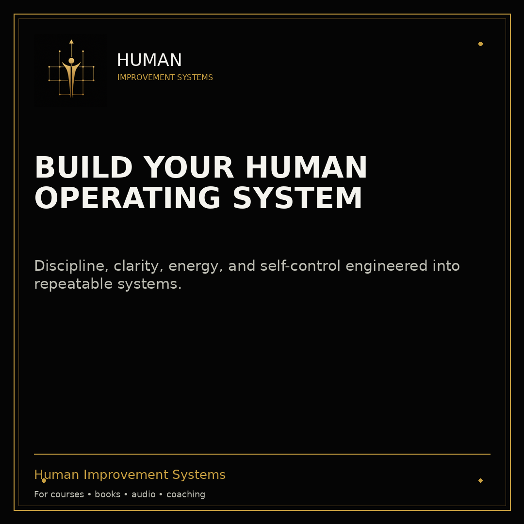 Human Improvement Systems brand announcement graphic.