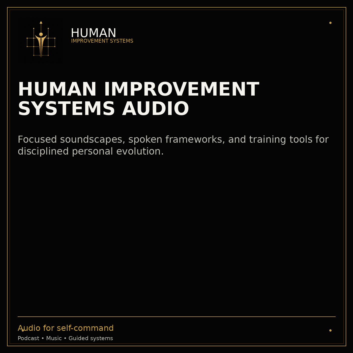 Human Improvement Systems Audio artwork.